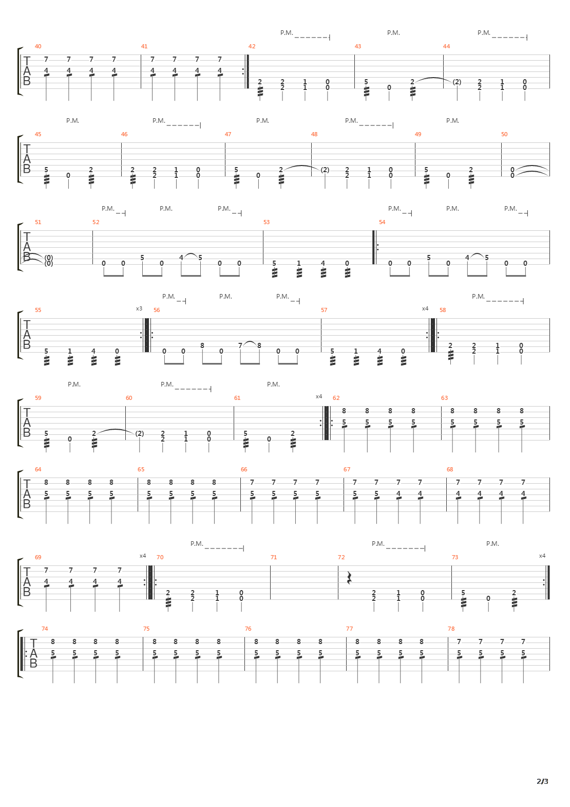 Fallen吉他谱