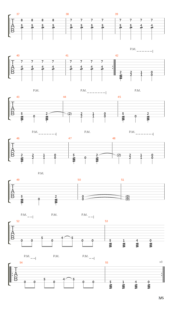 Fallen吉他谱