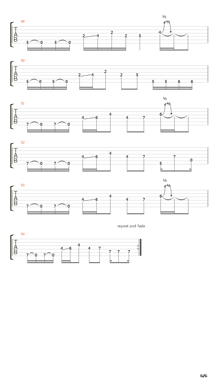 G-song吉他谱