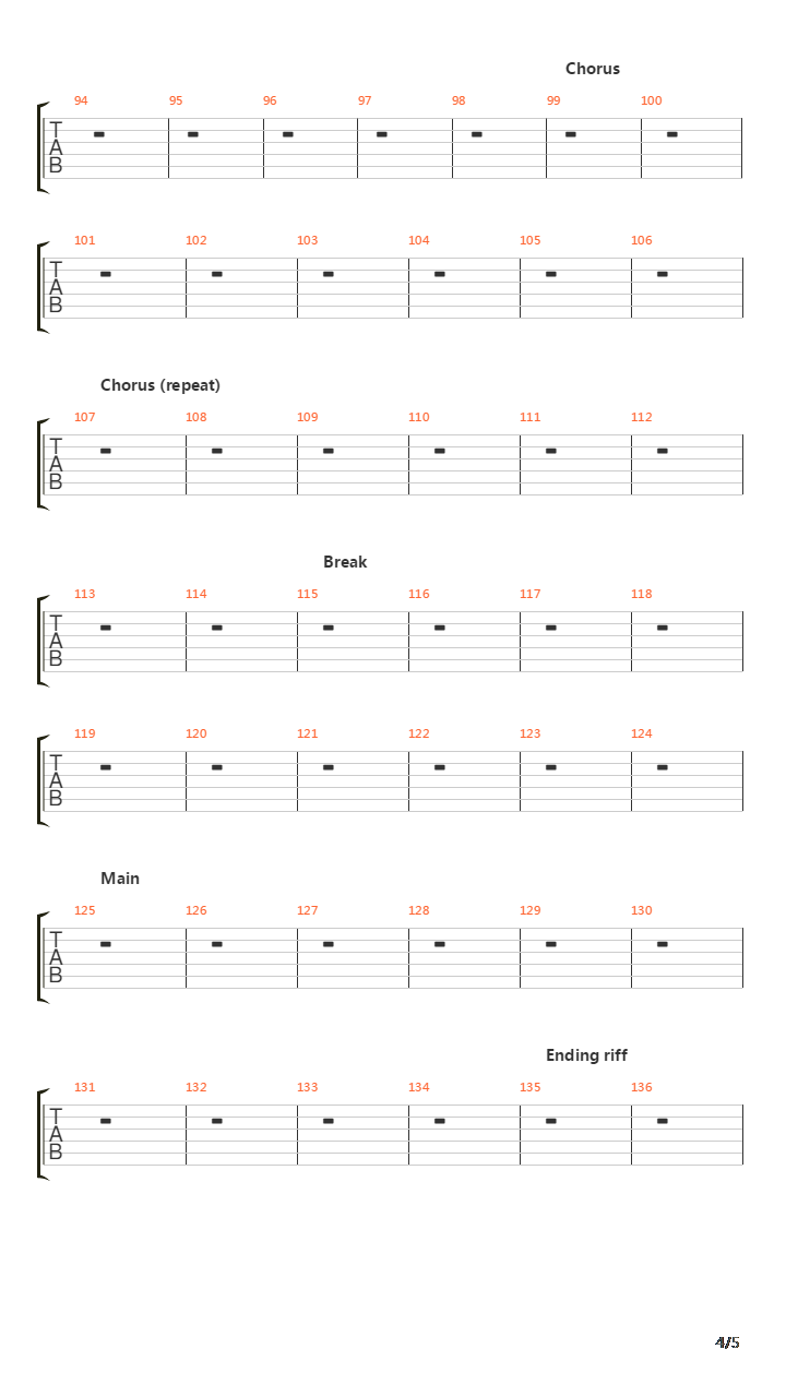 Long Lost To Where No Pathway Goes吉他谱