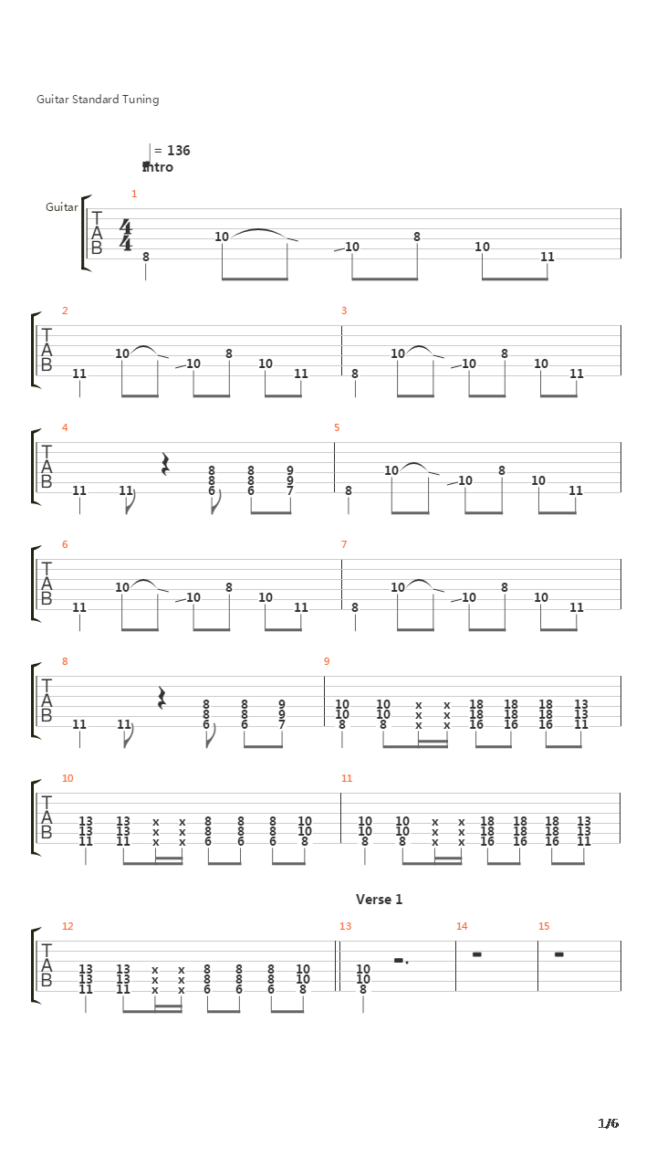 The Original吉他谱