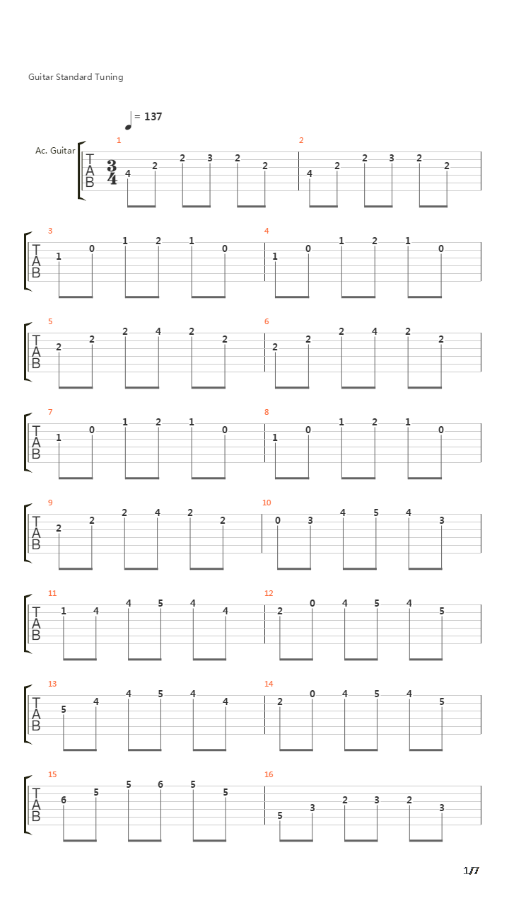 Candlelight Fantasia吉他谱