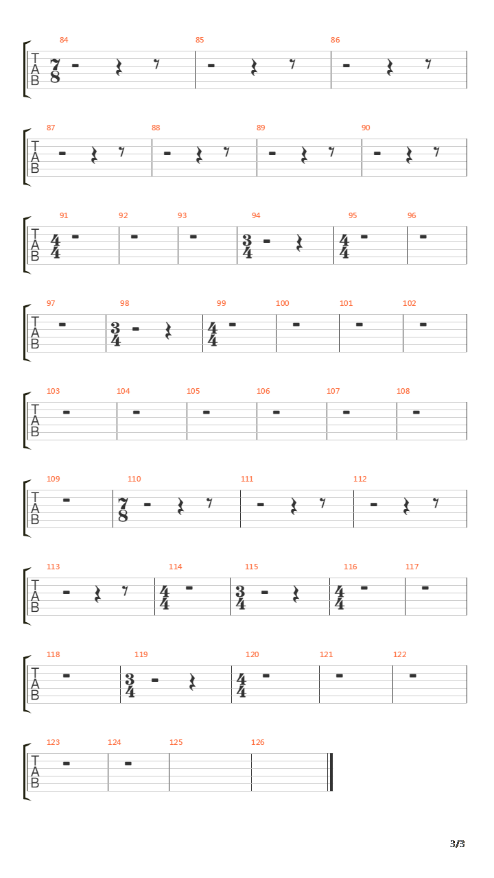 Incantations Of The Apprentice吉他谱