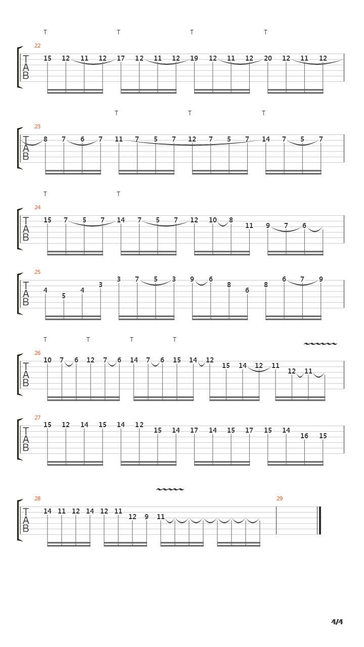 Seven吉他谱