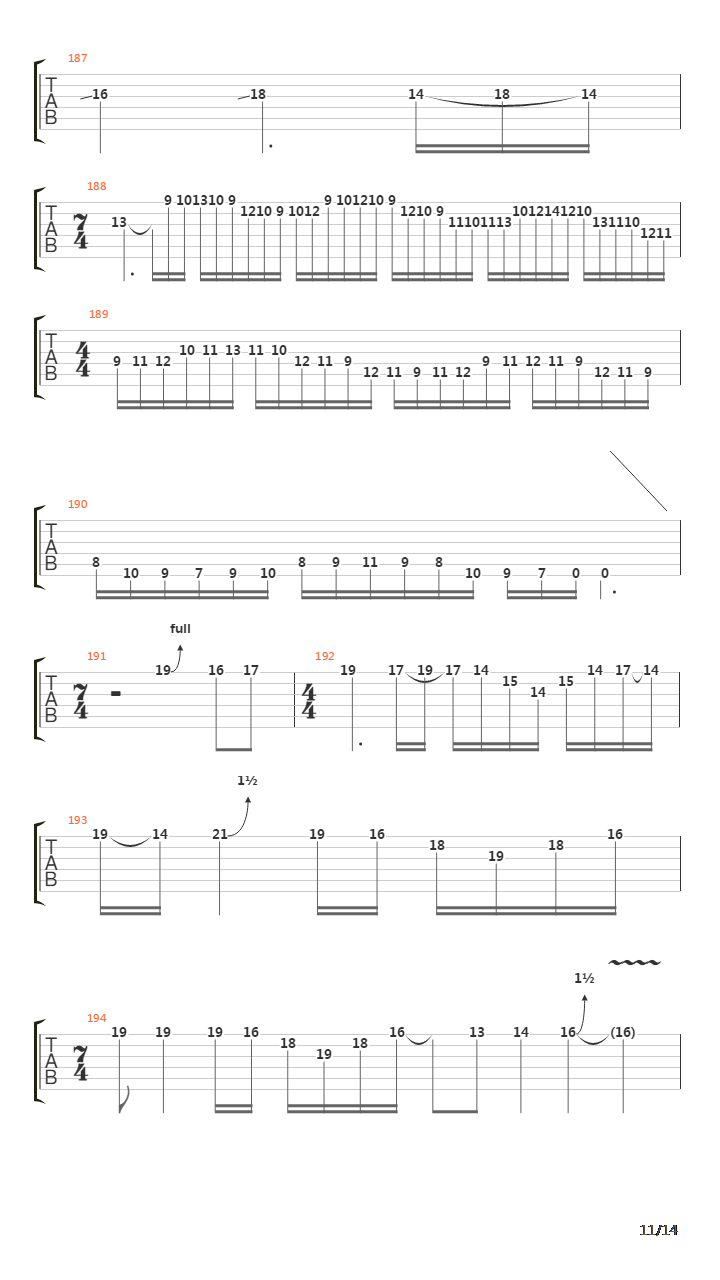 Seven吉他谱