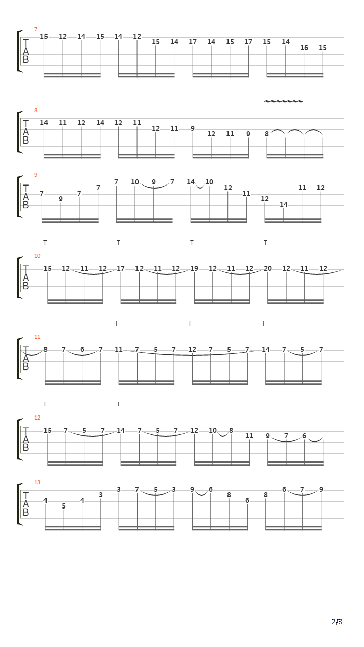 Seven吉他谱