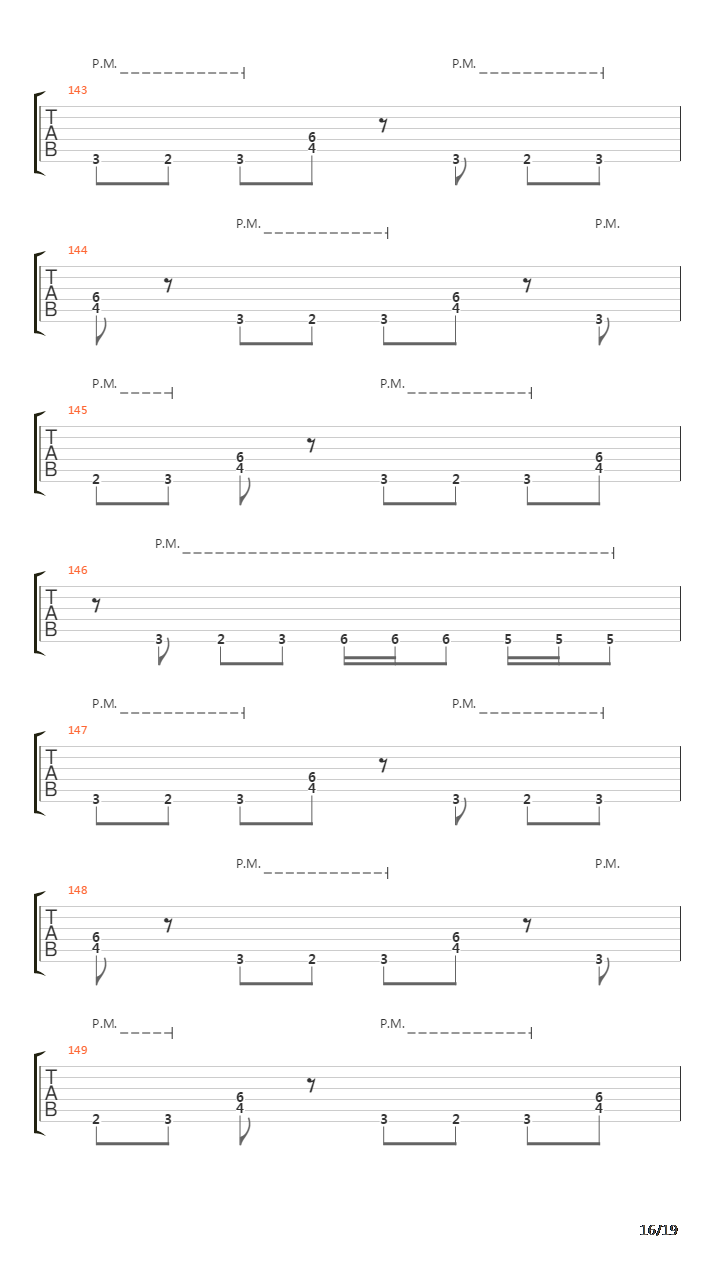 The Turning吉他谱