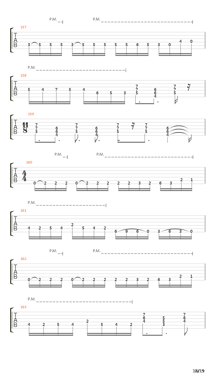 The Turning吉他谱