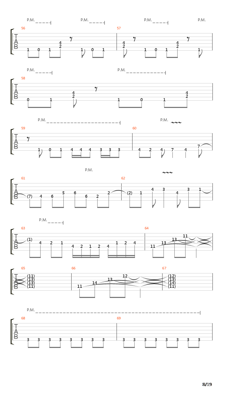 The Turning吉他谱