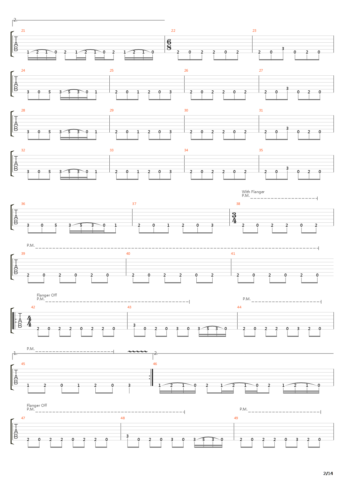 The Walls Of Babylon吉他谱