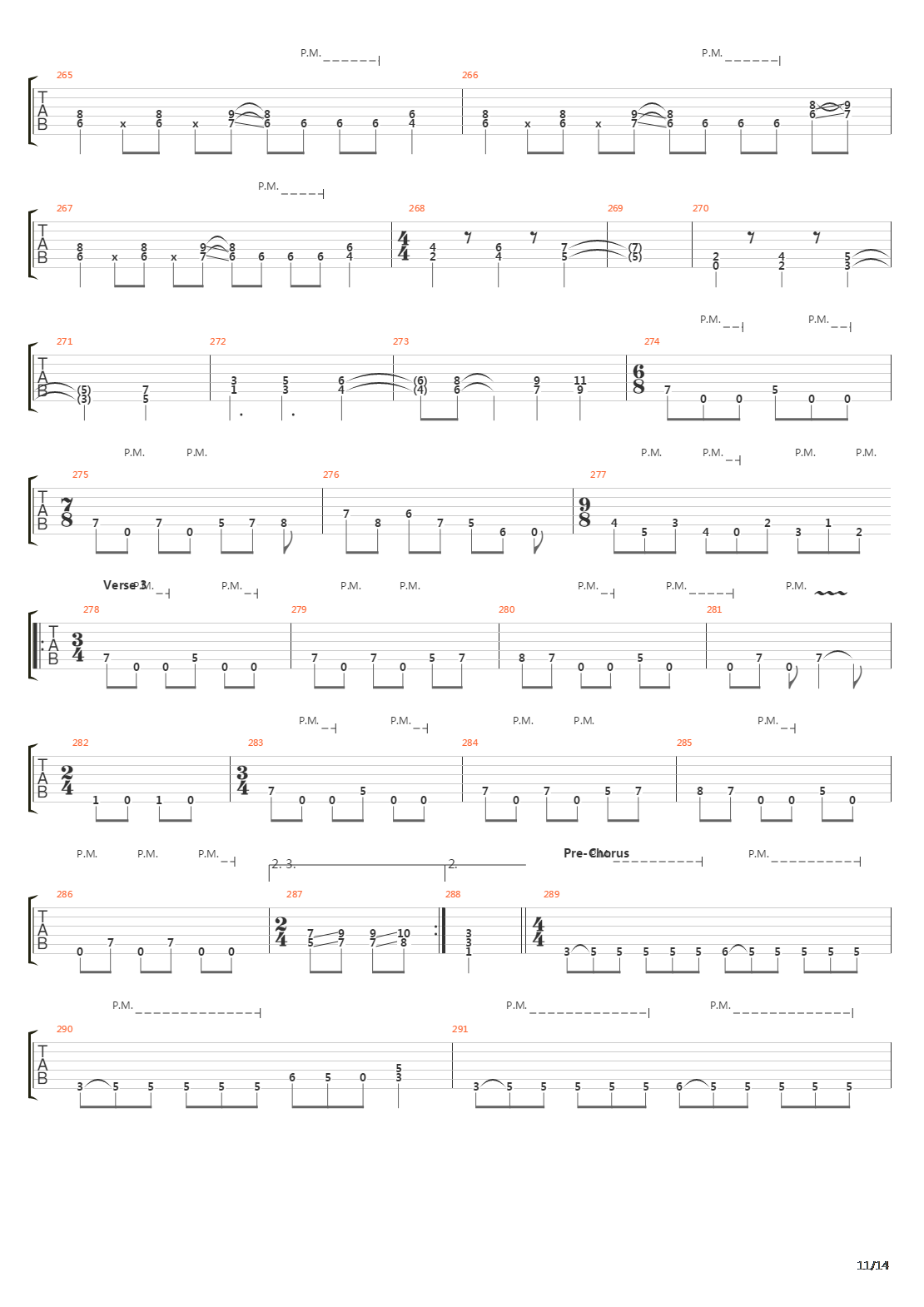 The Walls Of Babylon吉他谱