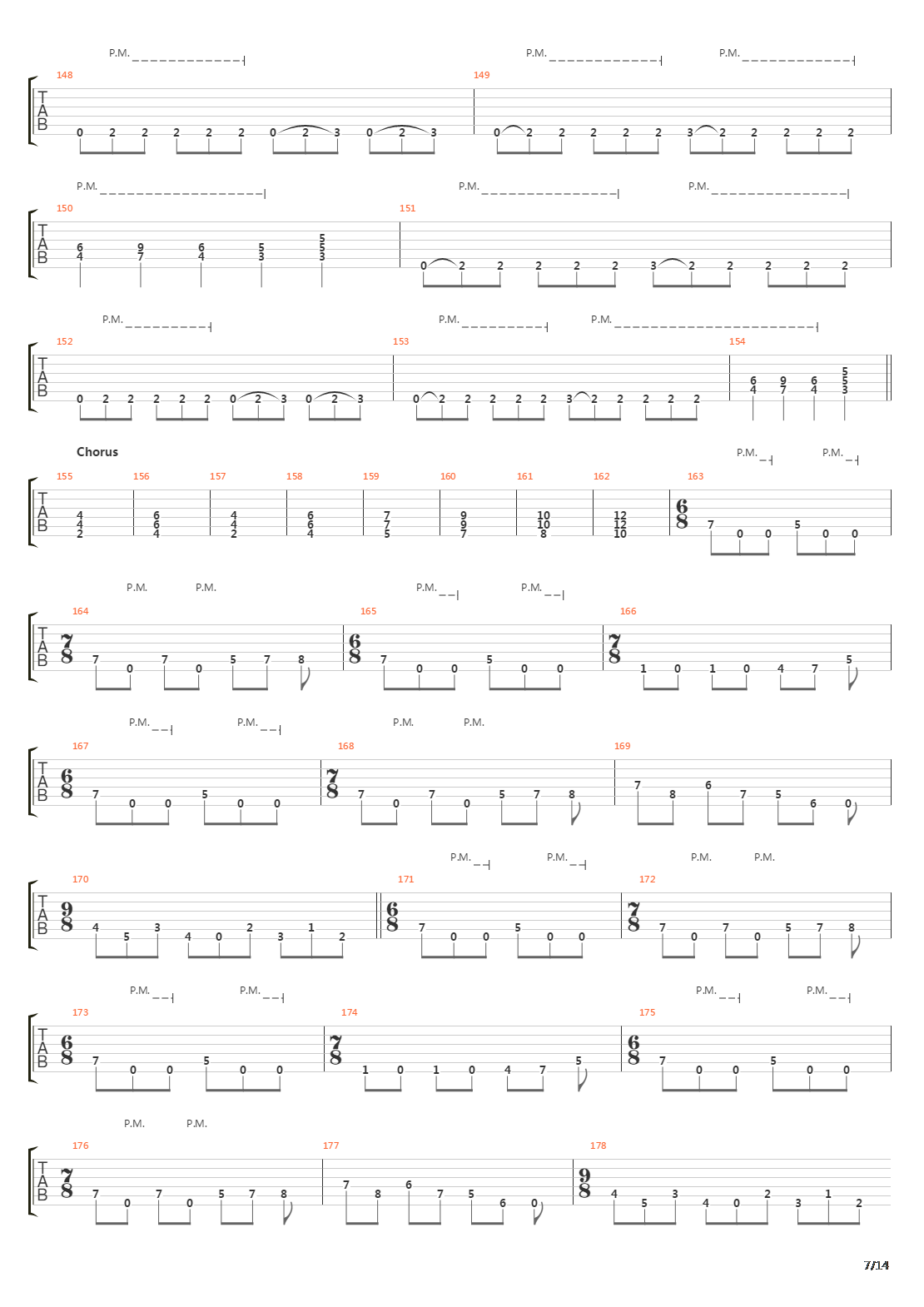 The Walls Of Babylon吉他谱