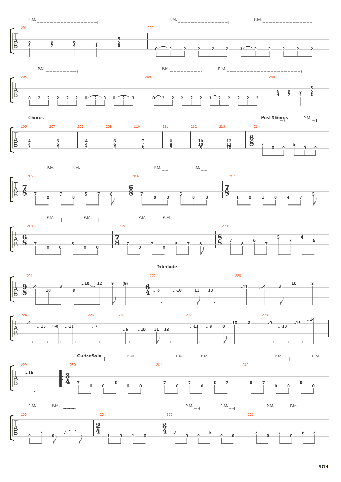 The Walls Of Babylon吉他谱