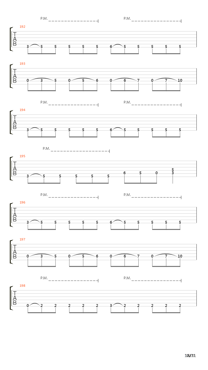 The Walls Of Babylon吉他谱