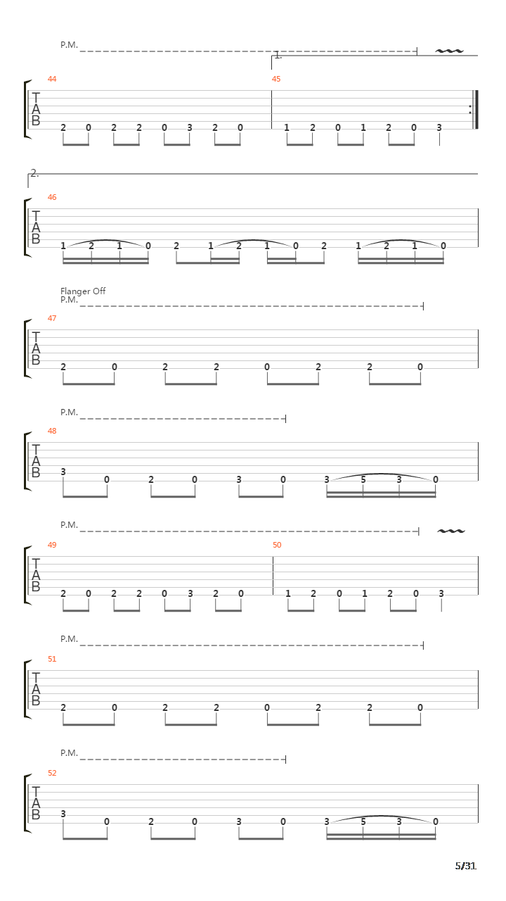 The Walls Of Babylon吉他谱