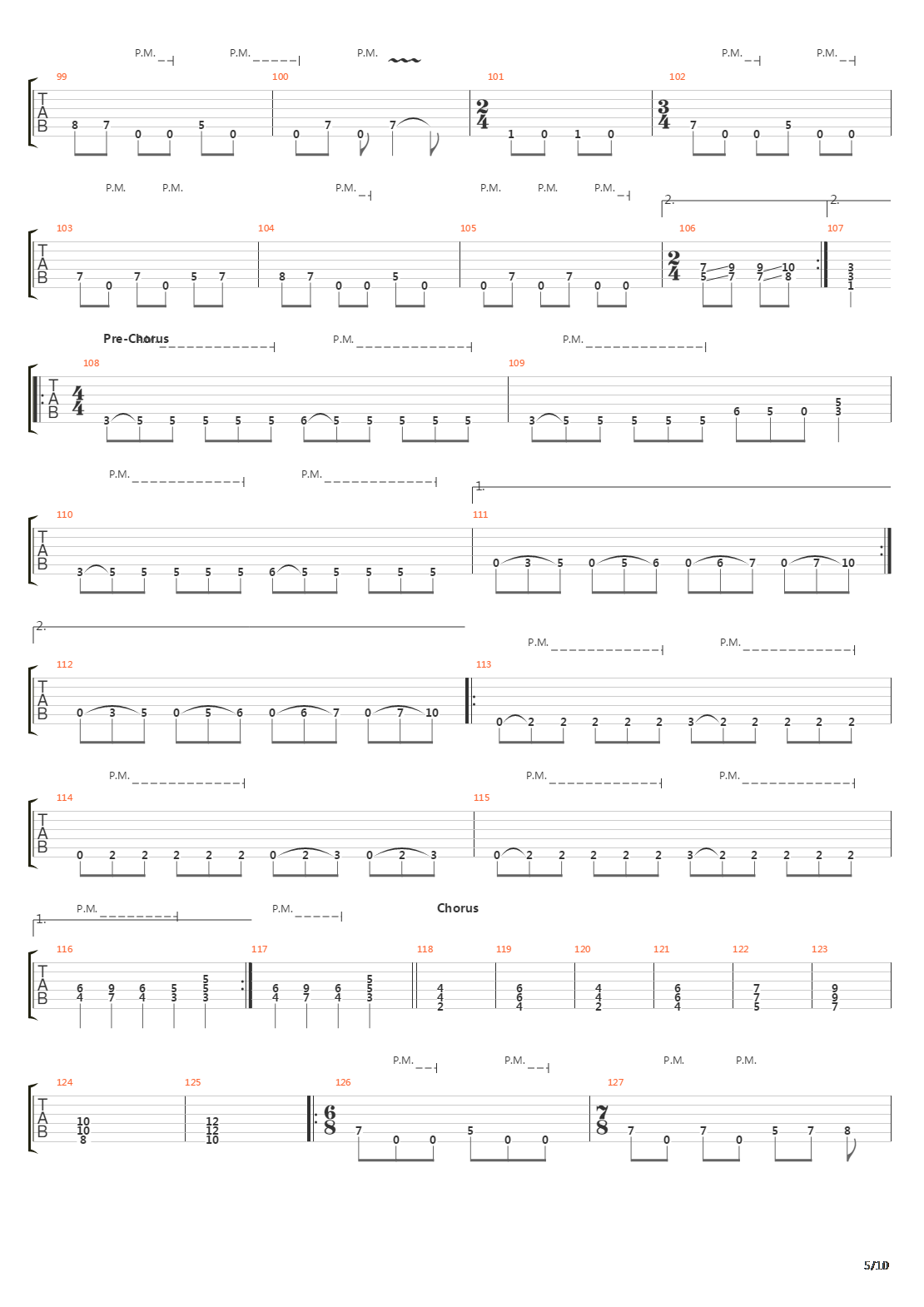 The Walls Of Babylon吉他谱