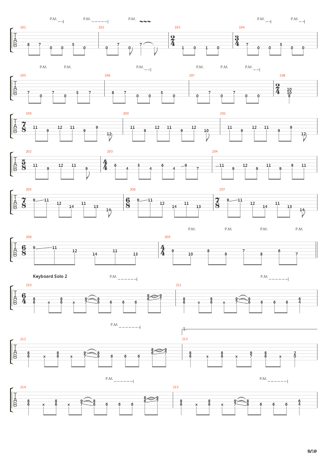 The Walls Of Babylon吉他谱