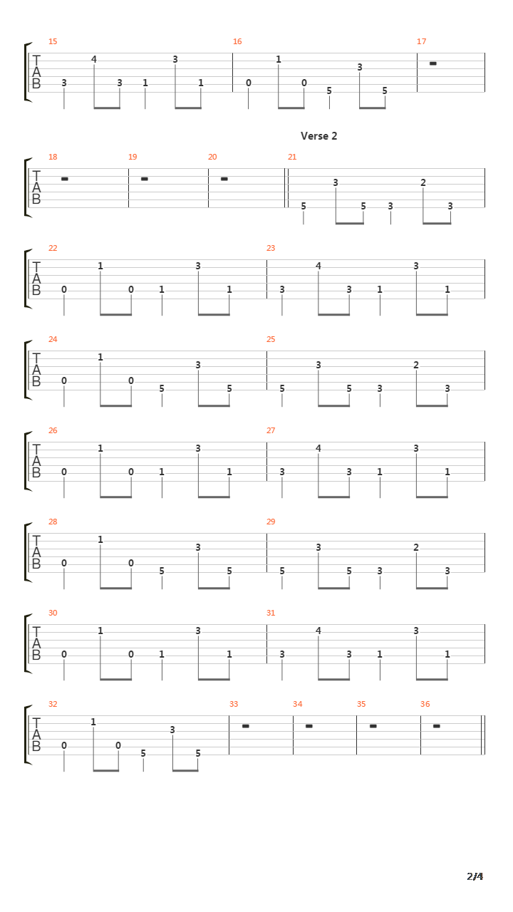 Atwa吉他谱