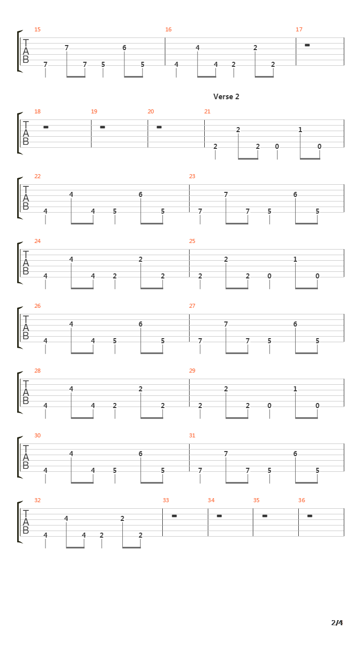 Atwa吉他谱