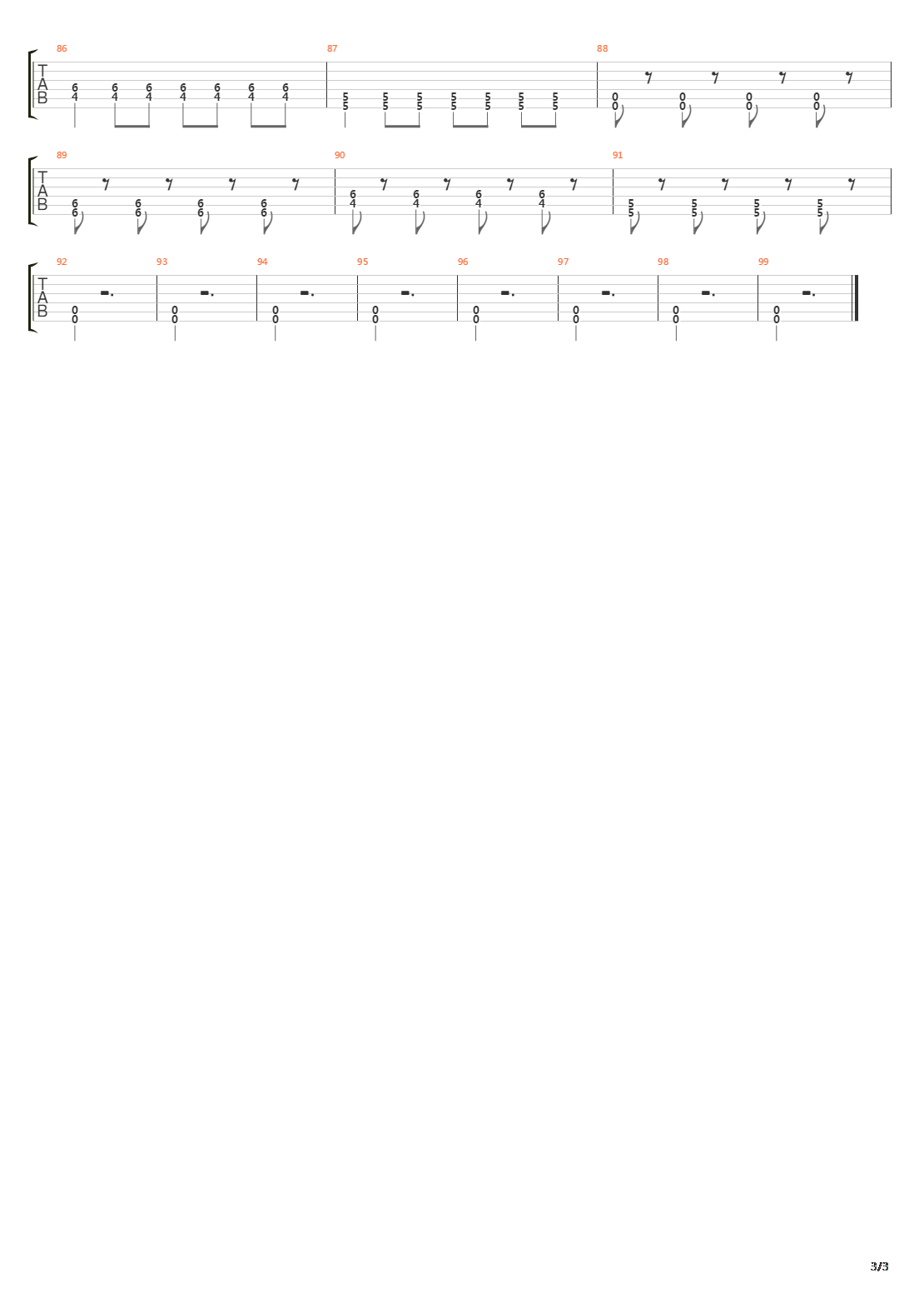 Darts吉他谱