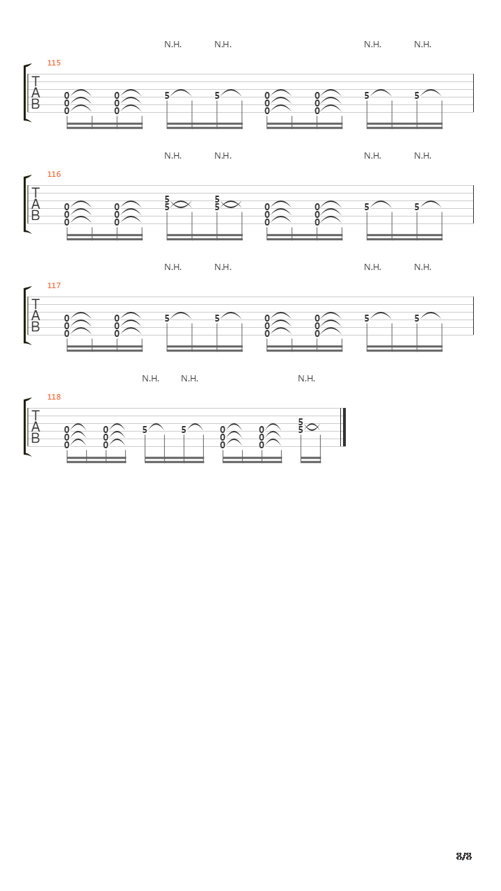 Highway Song吉他谱