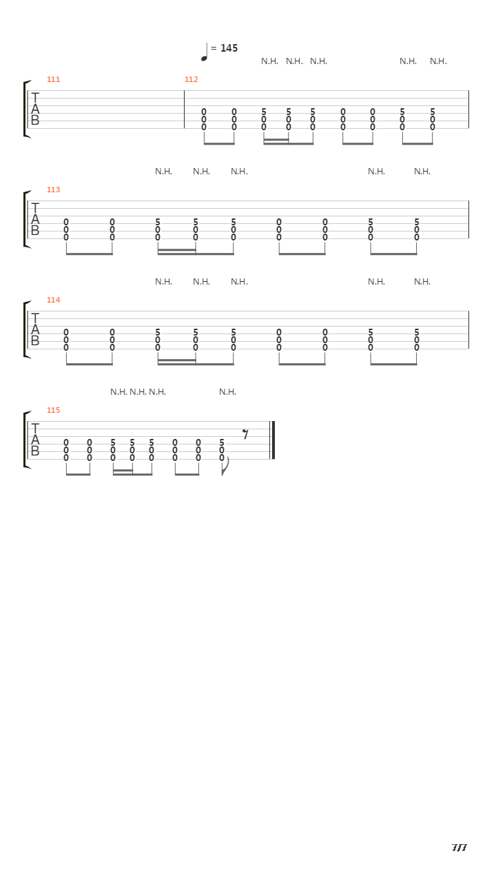 Highway Song吉他谱