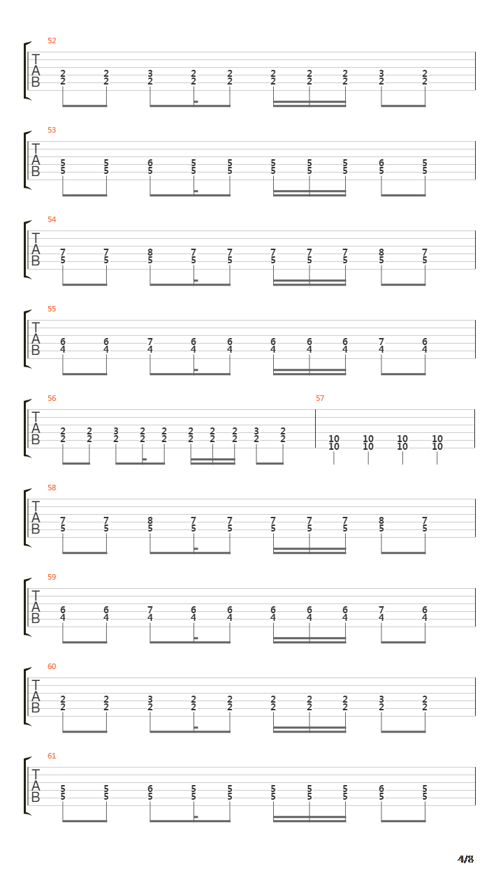 Highway Song吉他谱