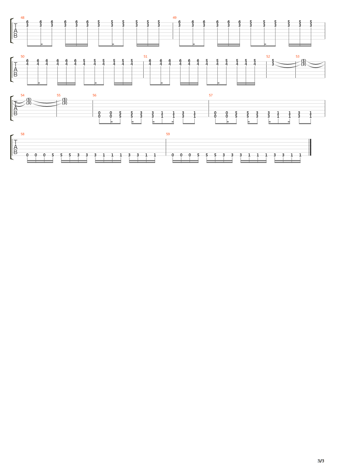 Innervision吉他谱