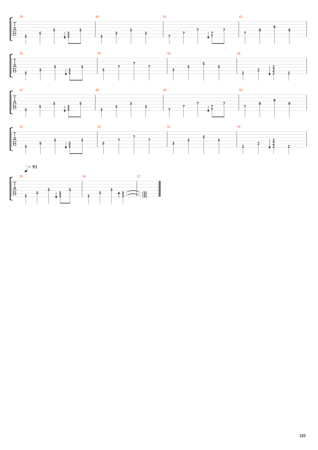 La Isla Bonita吉他谱