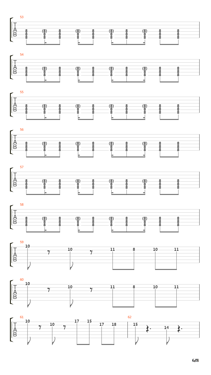 Metro吉他谱