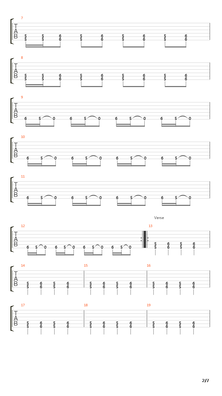 Needles吉他谱