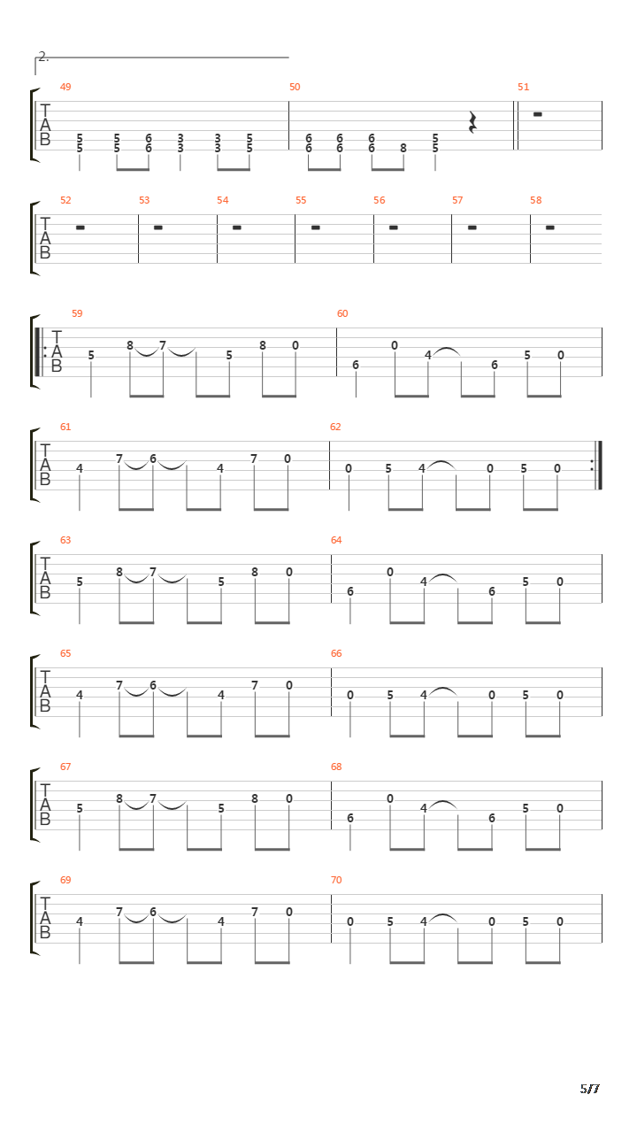 Needles吉他谱