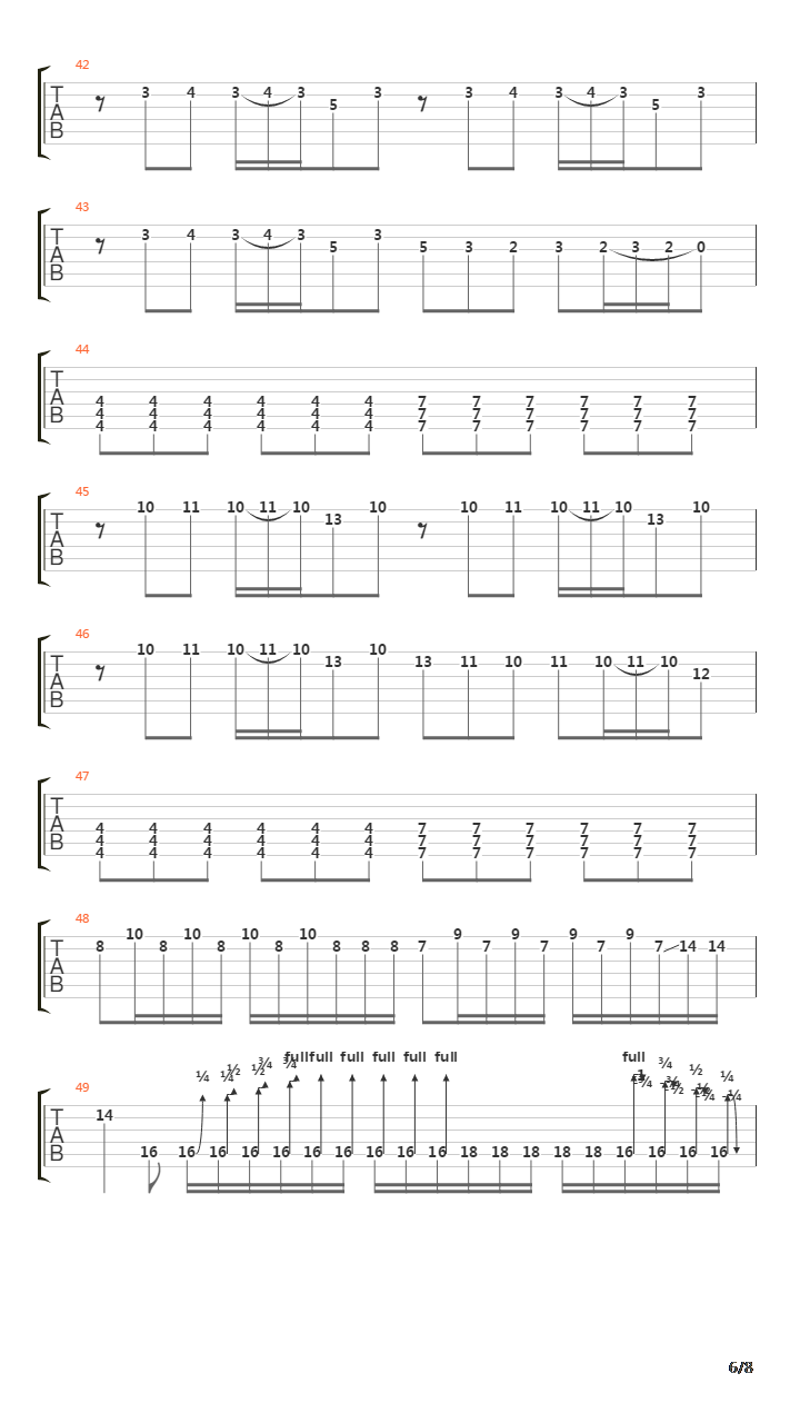 Peephole吉他谱