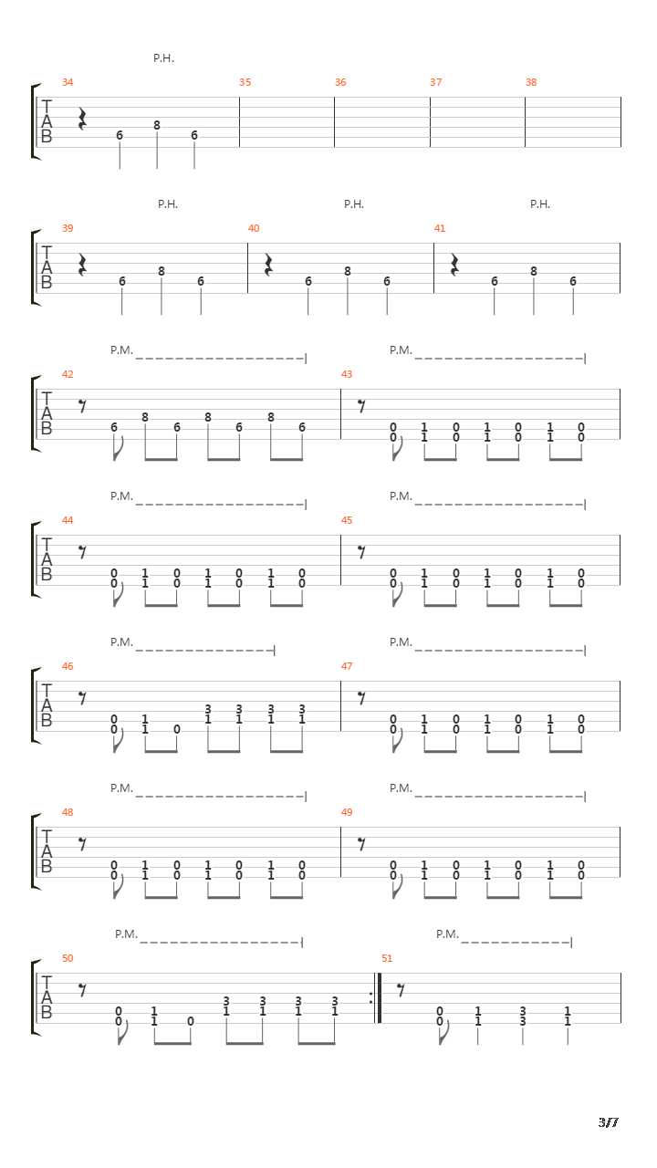 Prison Song吉他谱