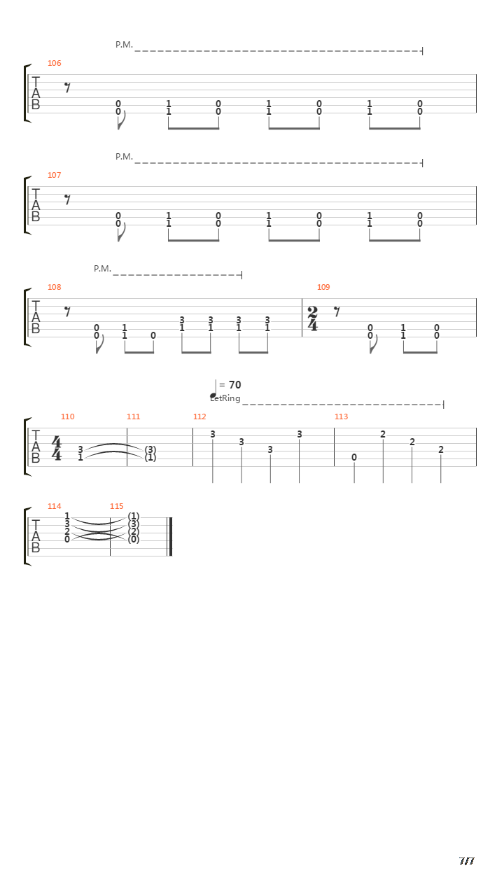 Prison Song吉他谱