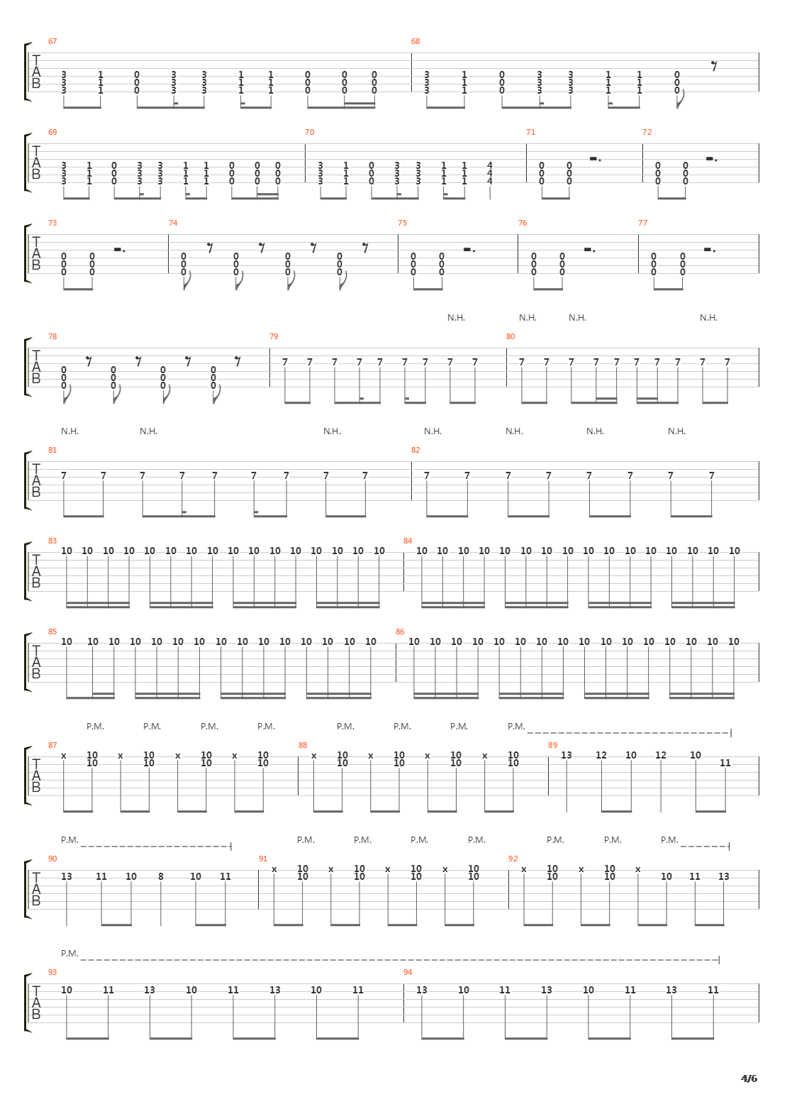 Soil吉他谱