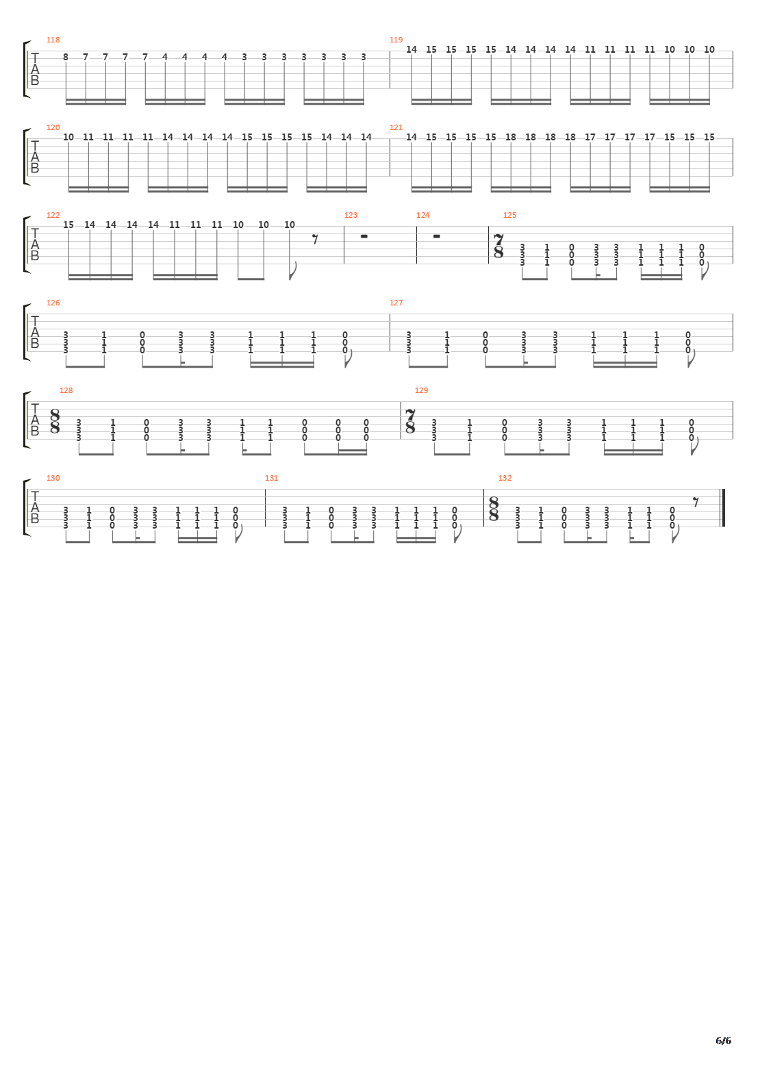 Soil吉他谱