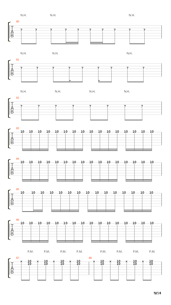 Soil吉他谱