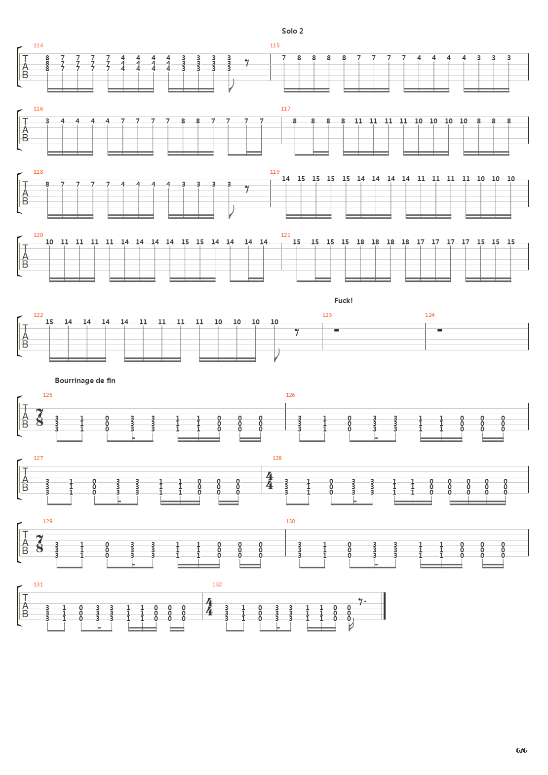 Soil吉他谱