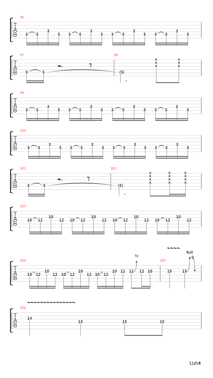 Soil吉他谱