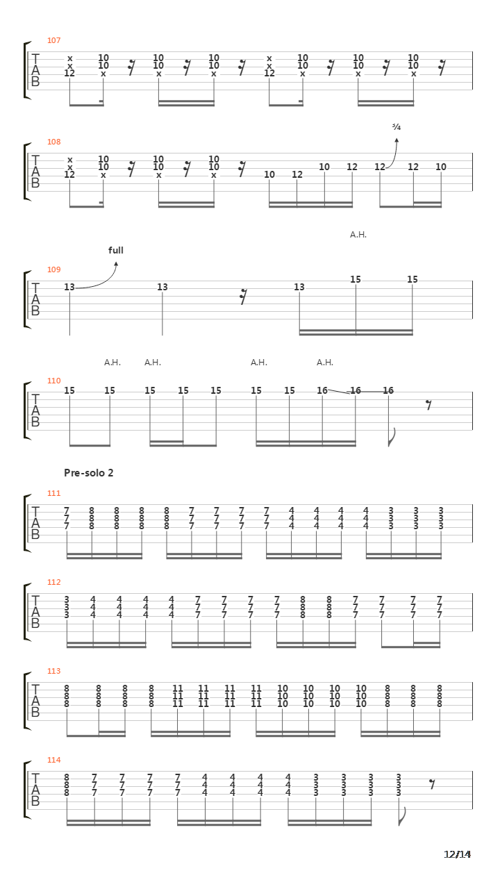 Soil吉他谱