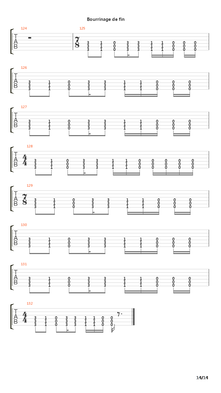 Soil吉他谱