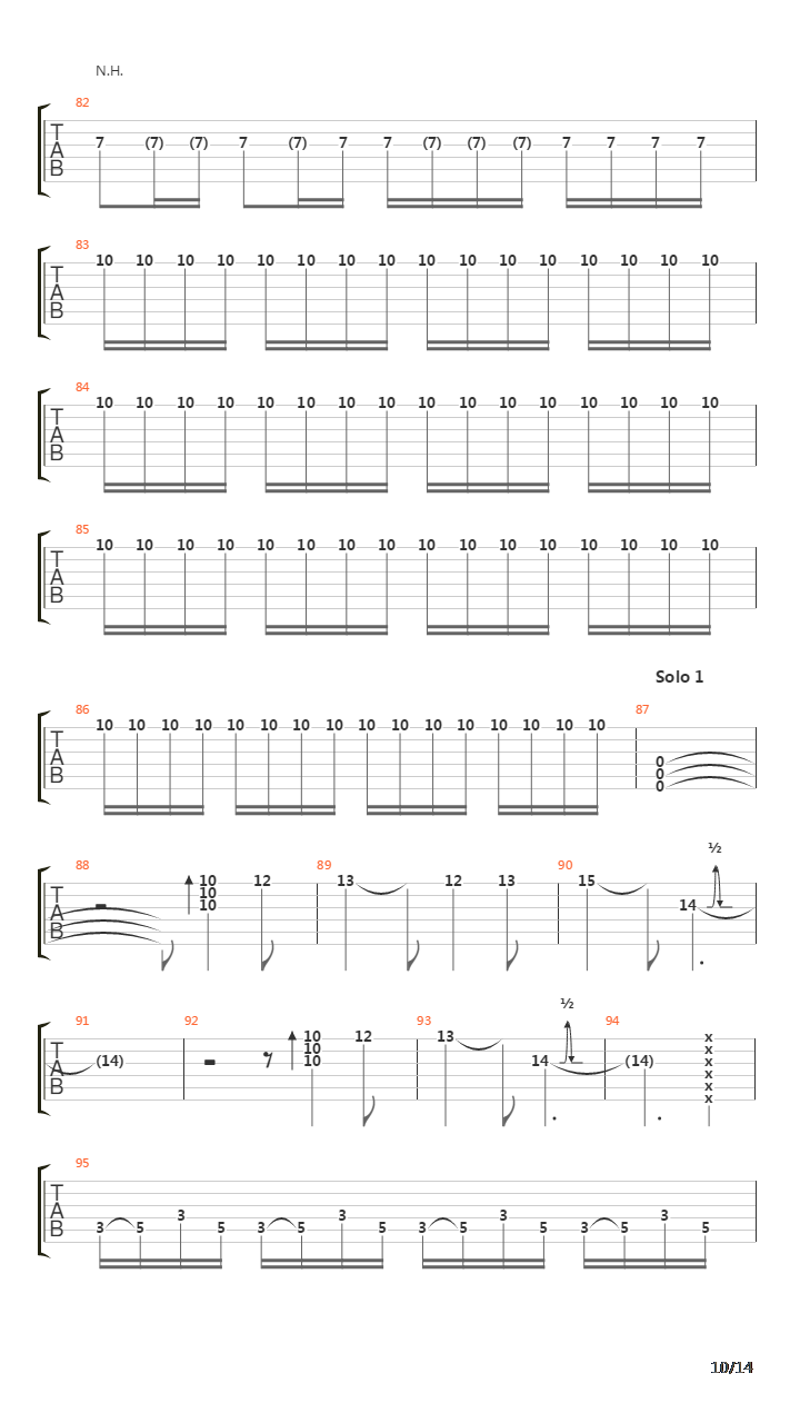 Soil吉他谱