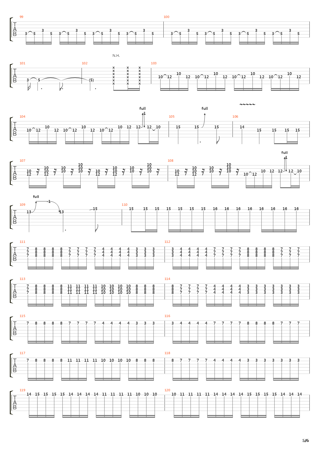 Soil吉他谱