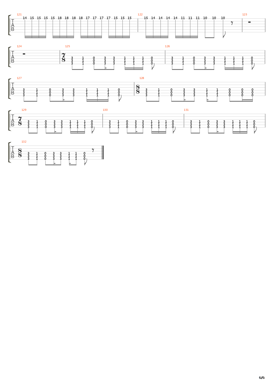 Soil吉他谱