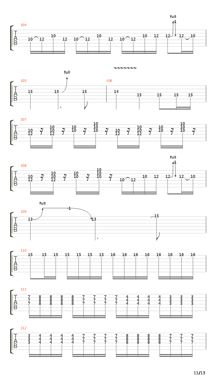 Soil吉他谱