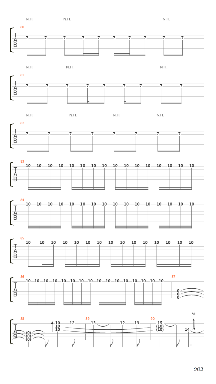 Soil吉他谱