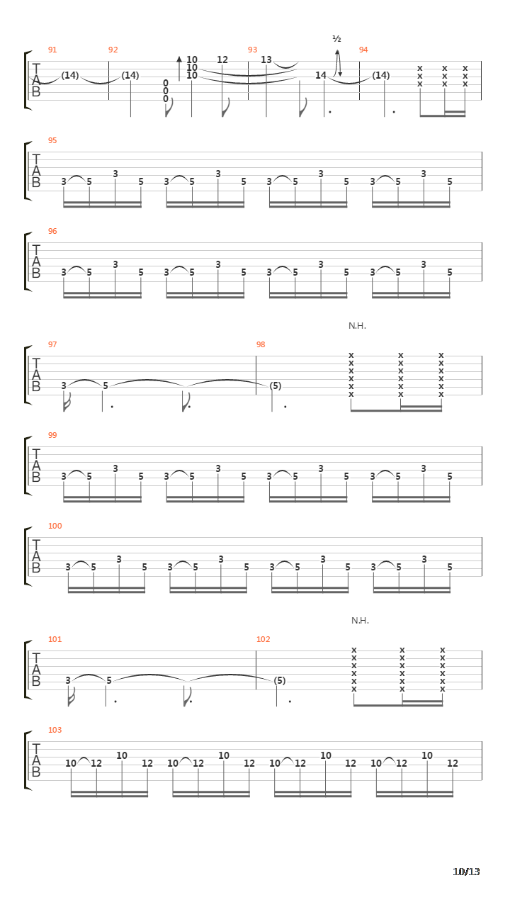 Soil吉他谱