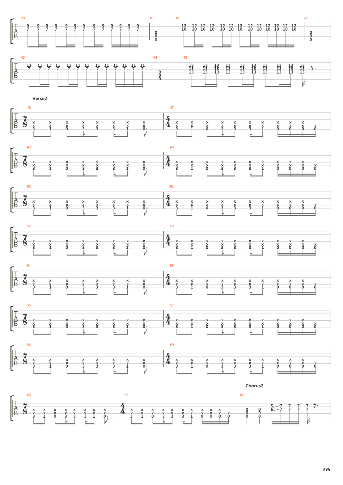 Soil吉他谱