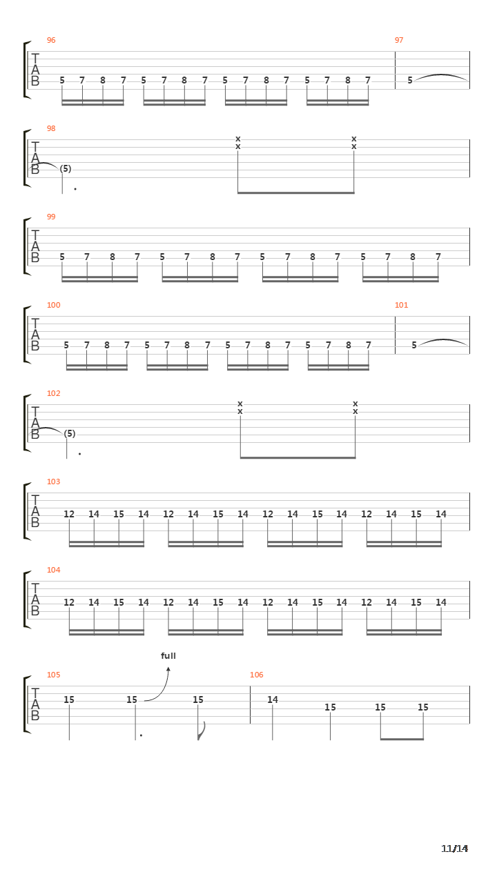 Soil吉他谱